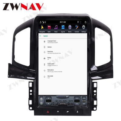 GPS-Navigations-Selbstradiohaupteinheit Android 11 Chevrolet Captiva 2013 - Tesla-Art 2017