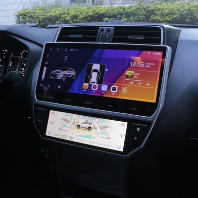 Auto-Klimaanlage Wechselstrom-Platten-Touch Screen Digital LED für Toyota Prado 2018-2023