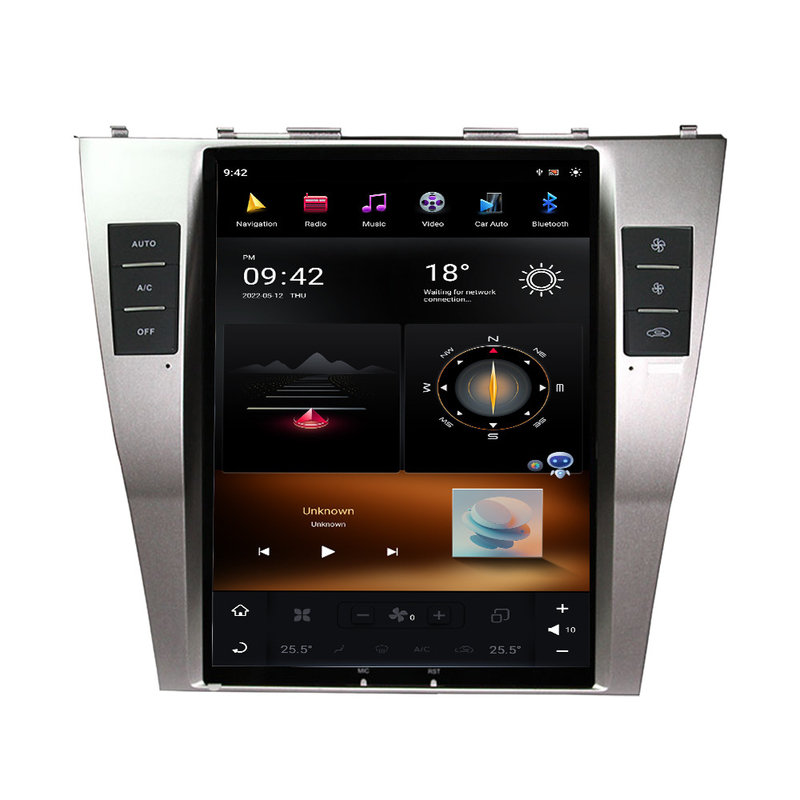 10,4 Zoll-Autoradio-Spieler 128G Android 11 für Toyota Camry 40 2007-2011