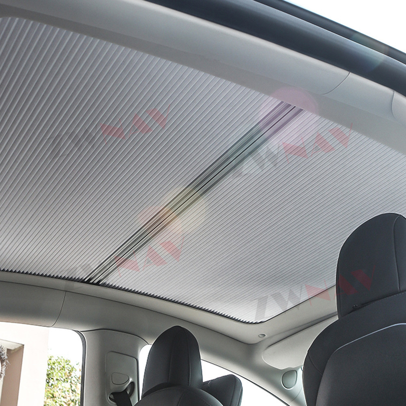 Spitzen-Glasdach des Dach-Sonnenschutz-Tesla Model-3/Y einziehbar