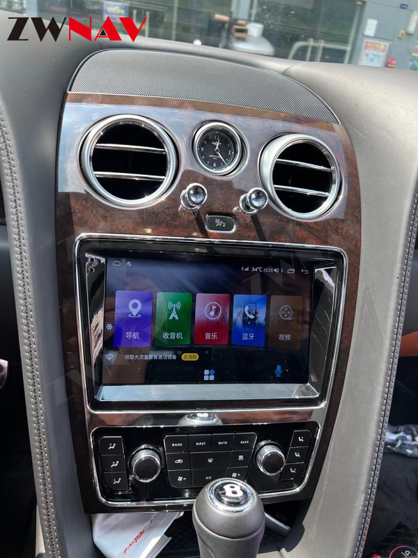 Android 11 Auto-GPS-Navigationskopfeinheit Carplay Tesla 128 GB für Bentley
