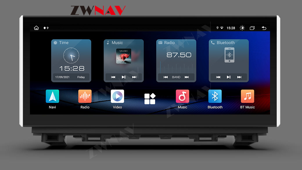 Touch Screen 12.3inch Android Autoradio mit Carplay für Mazda Atez 2013-2016