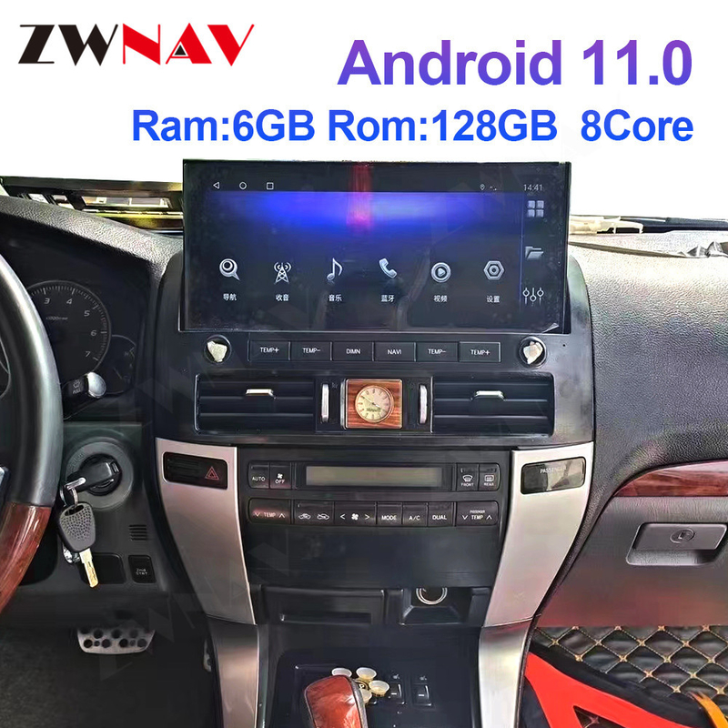 Autoradio-Toyotas Prado 6G Android Auto GPS-Navigations-Multimedia-Spieler-Radio 2003-2010