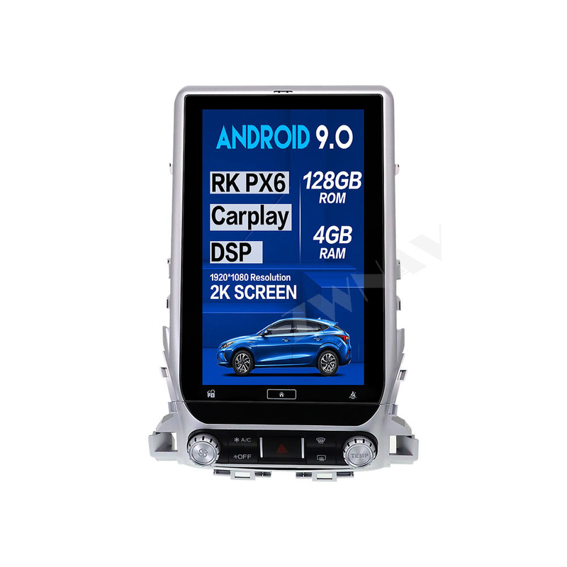 13,6 Auto-Multimedia-Spieler Android 9,0 Zoll Toyotas SAT Nav 1920*1280