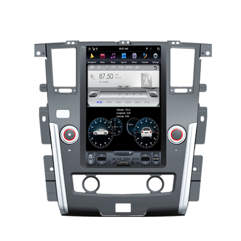 tesla 128G Artnavigation Android Media Player für Auto Nissan Patrol 2010 2017