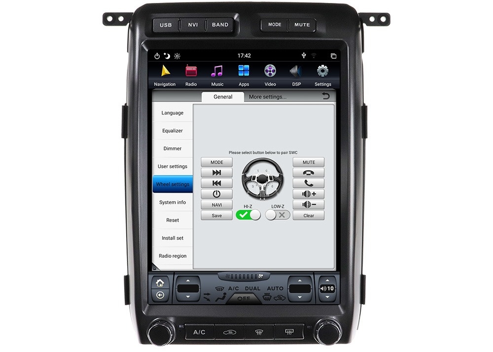 Des Auto-64GB Touch Screen Ford Raptor F150 Carplay Android-Kopf-der Einheits-PX6 13 des Zoll-HD
