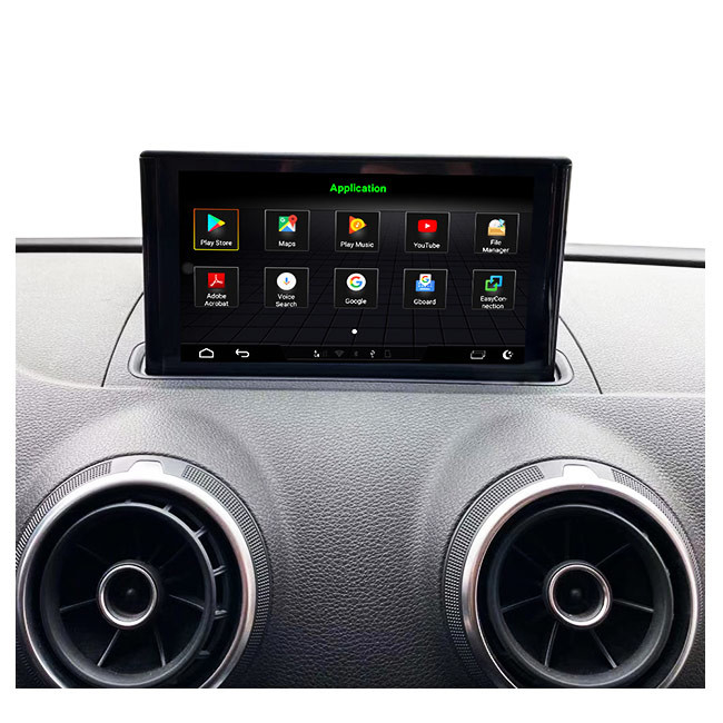 7 Kern 64GB Android 10,0 Zoll-Schirm-Audi Android Head Units WIFI 8