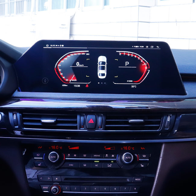 2009 2016 Haupteinheits-einzelner Lärm X5 BMW SAT Nav Android 10 12,3 Zoll