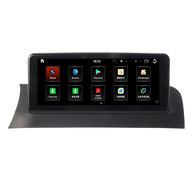 Kopf-Einheits-Navigations-Recorder 128GB X3 X4 BMW Android 10,25 Zoll