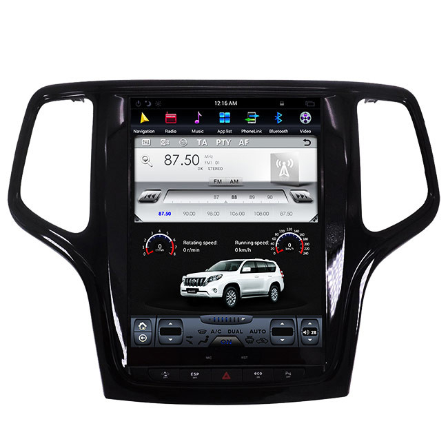 10,4 Zoll-Jeep Grand Cherokee Car Stereo-Kopf-Einheit 128GB Android 10