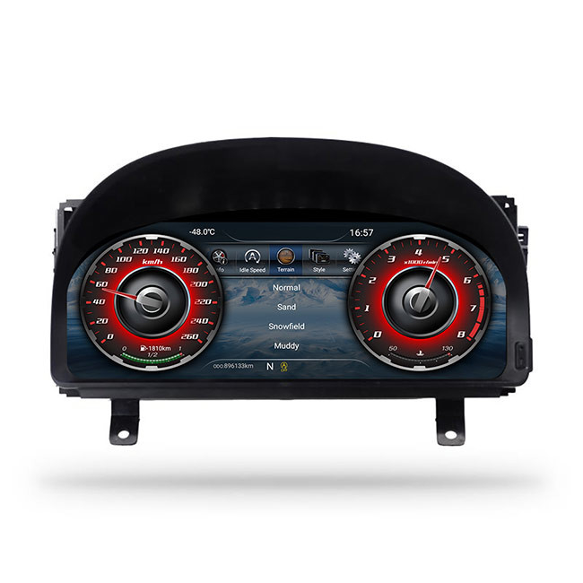 1920*720 12,3 Zoll-Auto LCD-Instrumentenbrett für Toyota Alphard 20 2008 2014