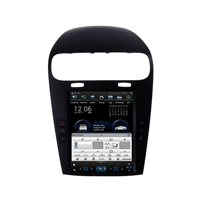 9,7 Kopf-Einheits-Touch Screen Auto-Stereolithographie des Zoll-64G Coolway Dodge mit Bluetooth