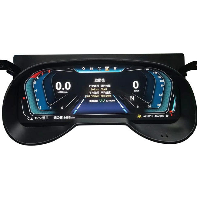 12,5 Schlag des Zoll IPS-Auto LCD-Instrumentenbrett-RAV4 Toyota Digital