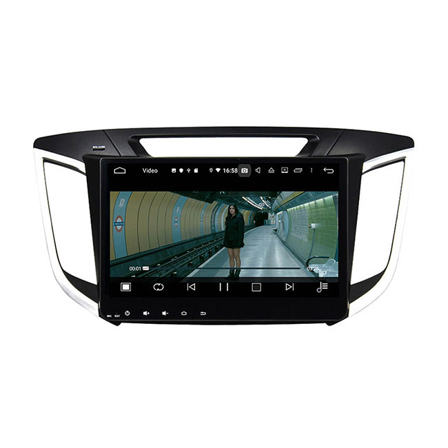 Der Kopf-Einheit BT5.0 IX25 Hyundai Auto-Navigationsanlage Androids 9 Lärm einzelne