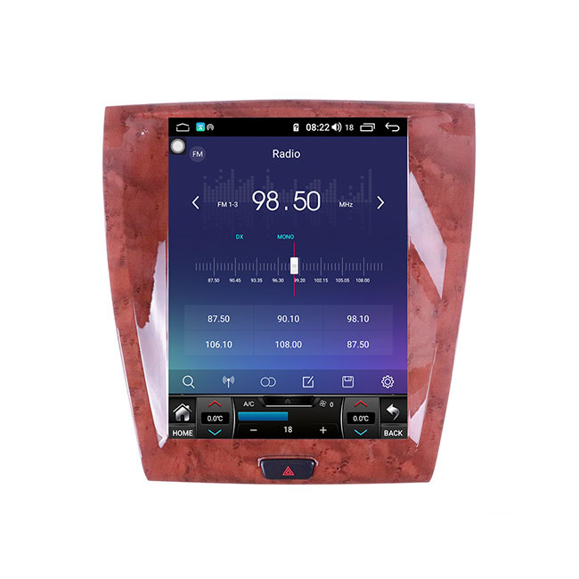 Radio 64GB Jaguar XK Android drahtloser Kern Carplay 10,25 Zoll-sechs