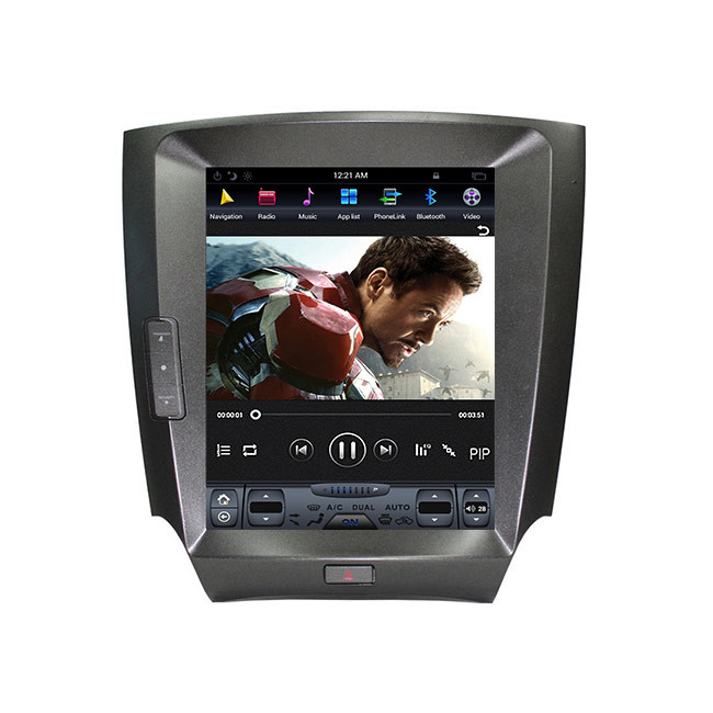 PX6 4GB 128GB Lexus Is Android Head Unit Android 9,0 Multimedia