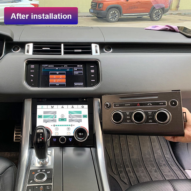 Land-Rover Car Stereo-DVD-Spieler-einzelner Lärm Androids L494 12,3 Zoll