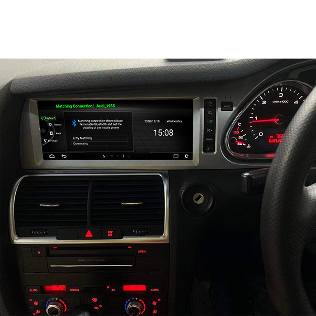 Kopf-Einheits-einzelner Lärm GPS-Radio 4G WIFI 45V Audi Q7 Android 10,25 Zoll