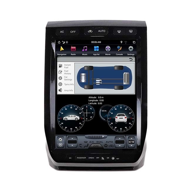 13 Zoll-Fords F150 Selbstmultimedia-Spieler 2015 der Kopf-Einheits-PX6 Android 9