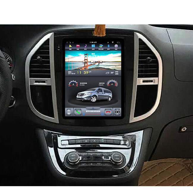 Auto-Multimedia-Spieler 128G Mercedes Benz Head Unit Tesla Style