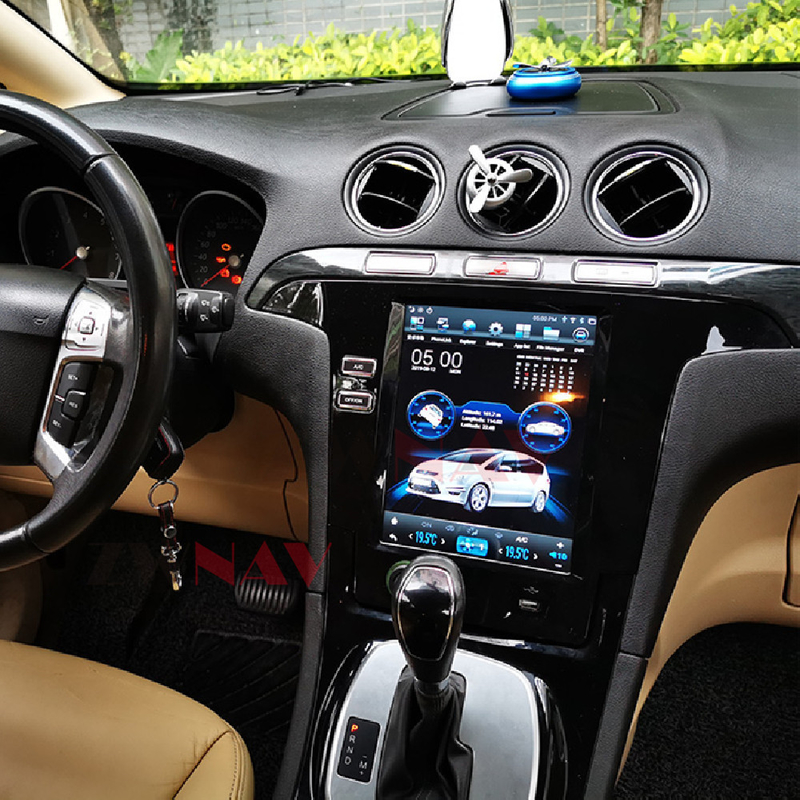 Funknavigations-Auto-Stereohaupteinheit Android 11 Carplay für S-maximale Galaxie 2007-2015 Fords