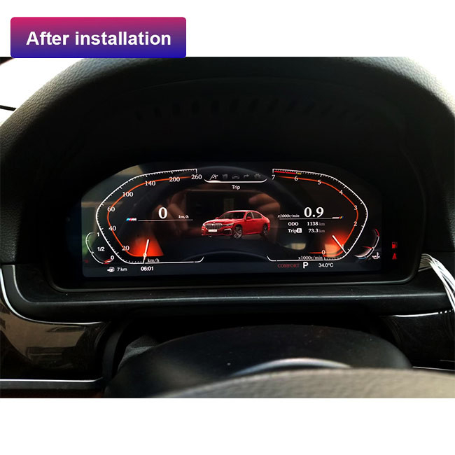 Armaturenbrett-Anzeige Linuxs BMW Digital für BMW-Auto LCD-Kombi-Instrumenten-Einheit