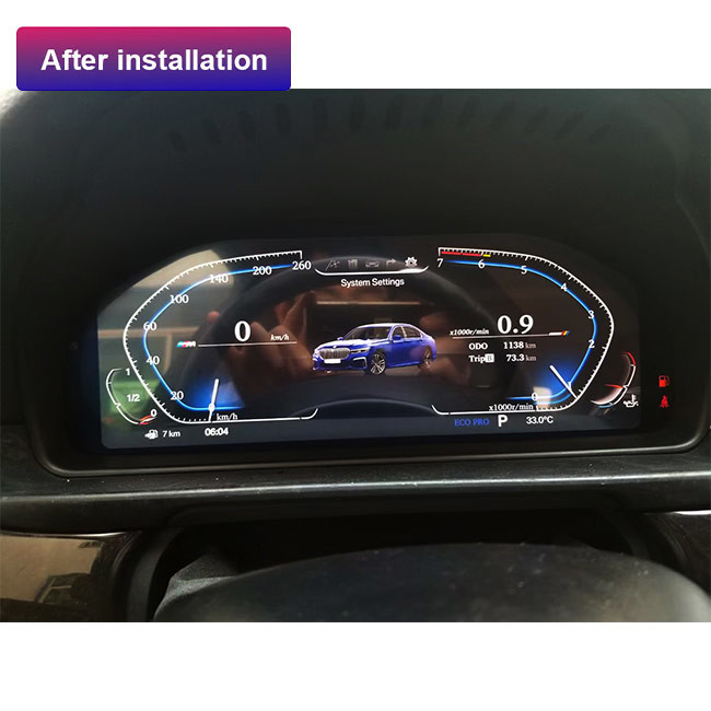 Armaturenbrett-Anzeige Linuxs BMW Digital für BMW-Auto LCD-Kombi-Instrumenten-Einheit