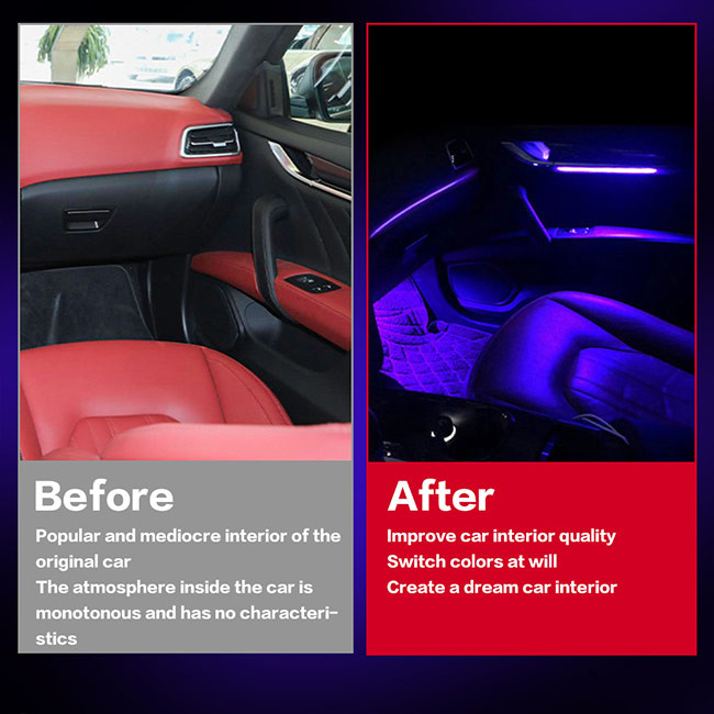 DC12V-Armaturenbrett-Anzeigen-Auto-Multimedia-Haupteinheit für Maserati Neon-LED